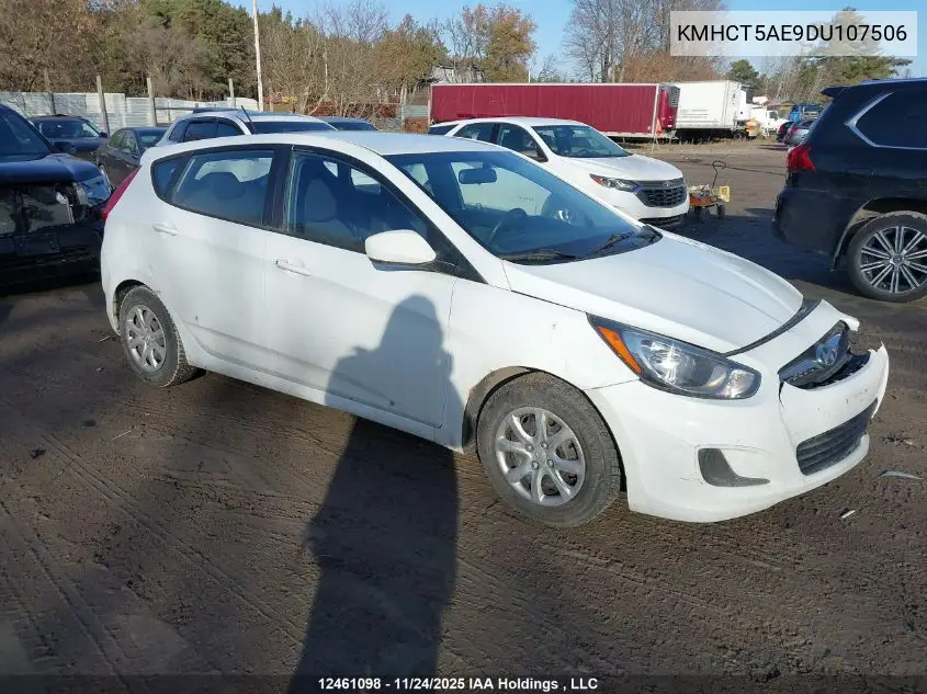 KMHCT5AE9DU107506 2013 Hyundai Accent Gl
