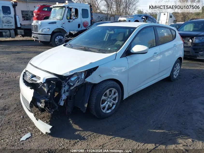KMHCT5AE9DU107506 2013 Hyundai Accent Gl