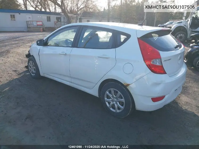 KMHCT5AE9DU107506 2013 Hyundai Accent Gl