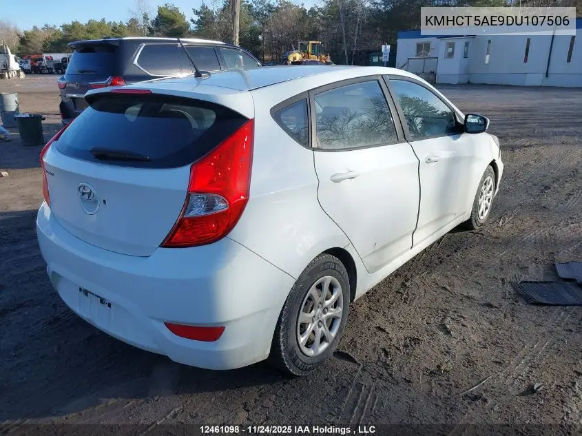 KMHCT5AE9DU107506 2013 Hyundai Accent Gl