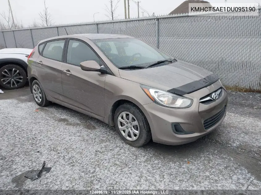 KMHCT5AE1DU095190 2013 Hyundai Accent Gl