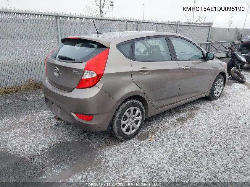 KMHCT5AE1DU095190 2013 Hyundai Accent Gl