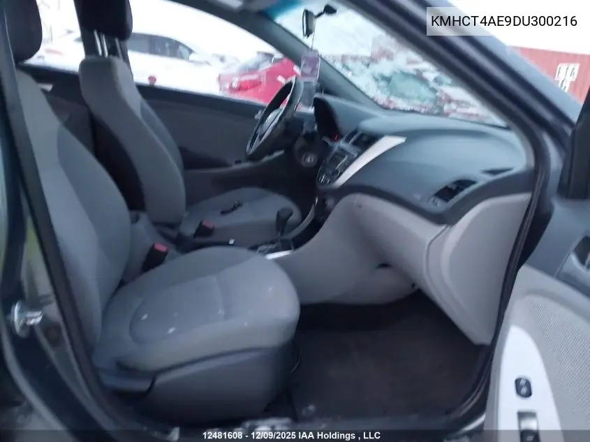KMHCT4AE9DU300216 2013 Hyundai Accent Gls/Gs