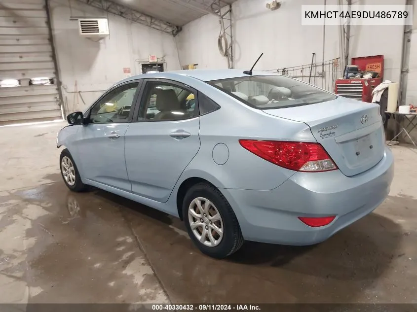 KMHCT4AE9DU486789 2013 Hyundai Accent Gls