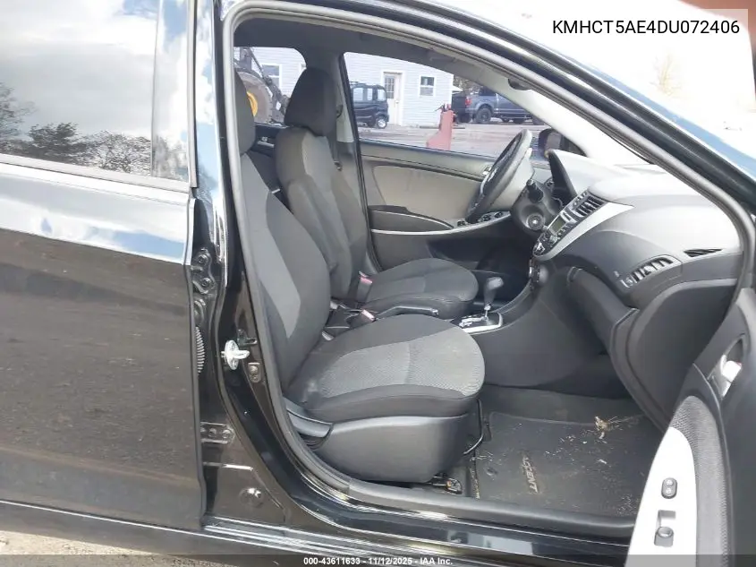 KMHCT5AE4DU072406 2013 Hyundai Accent Gs