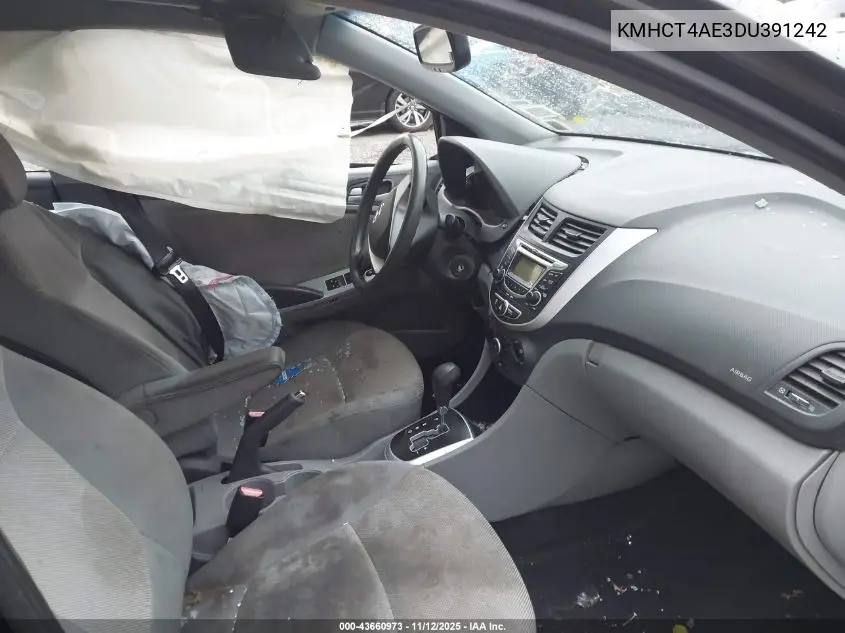 KMHCT4AE3DU391242 2013 Hyundai Accent Gls