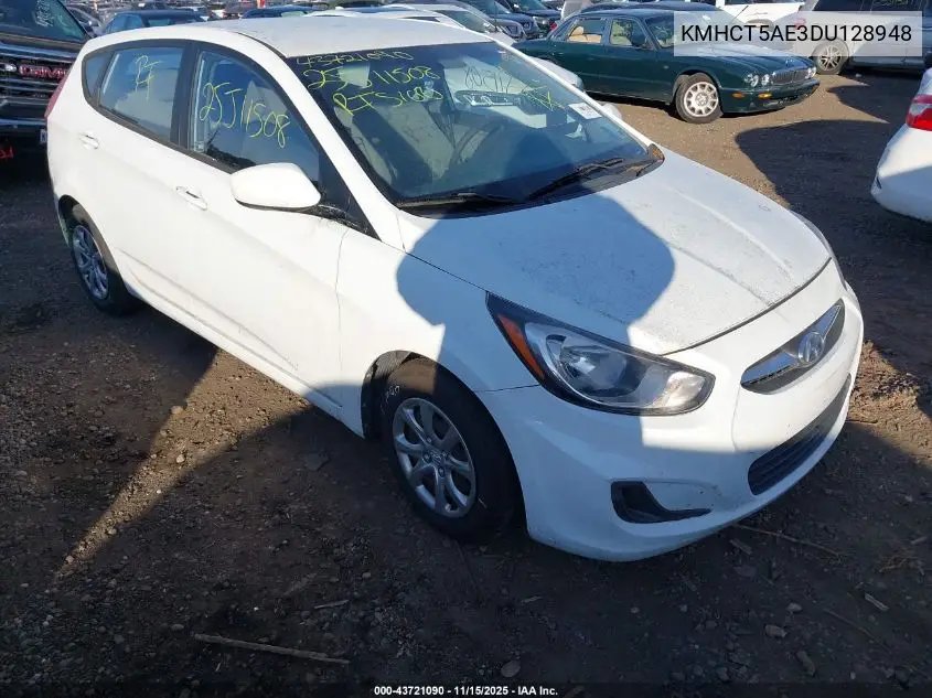 KMHCT5AE3DU128948 2013 Hyundai Accent Gs
