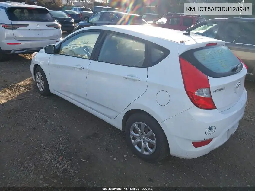 KMHCT5AE3DU128948 2013 Hyundai Accent Gs