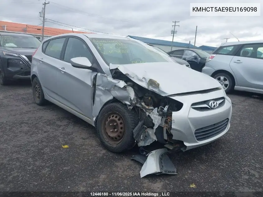 KMHCT5AE9EU169098 2014 Hyundai Accent Gl
