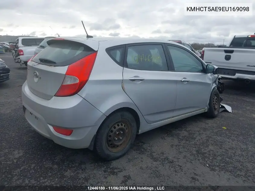 KMHCT5AE9EU169098 2014 Hyundai Accent Gl