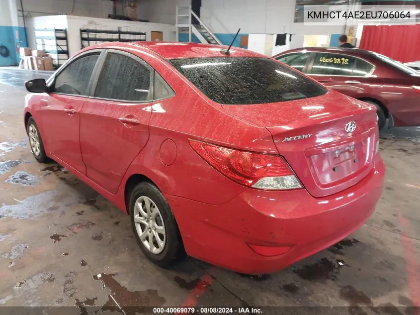 KMHCT4AE2EU706064 2014 Hyundai Accent Gls