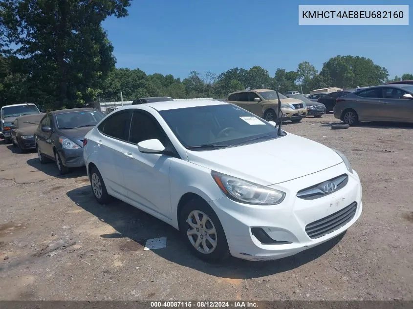 KMHCT4AE8EU682160 2014 Hyundai Accent Gls