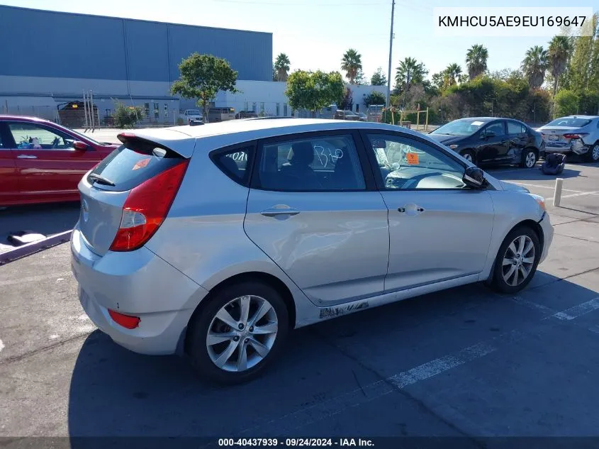 KMHCU5AE9EU169647 2014 Hyundai Accent Se