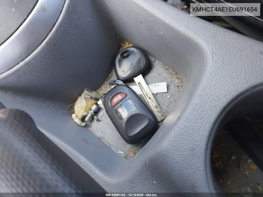 KMHCT4AE1EU691654 2014 Hyundai Accent Gls