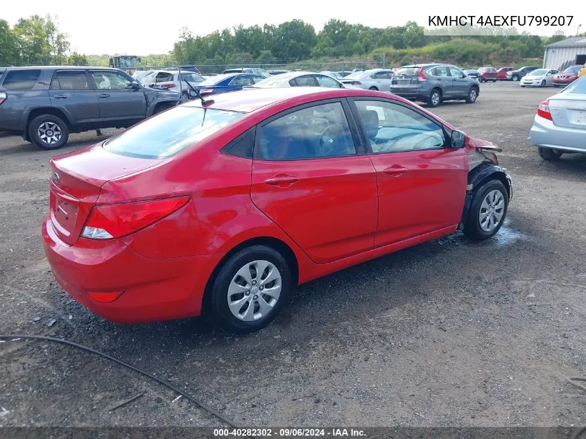 KMHCT4AEXFU799207 2015 Hyundai Accent Gls