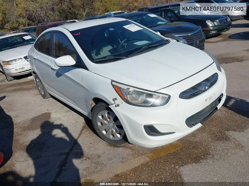 KMHCT4AE0FU797580 2015 Hyundai Accent Gls