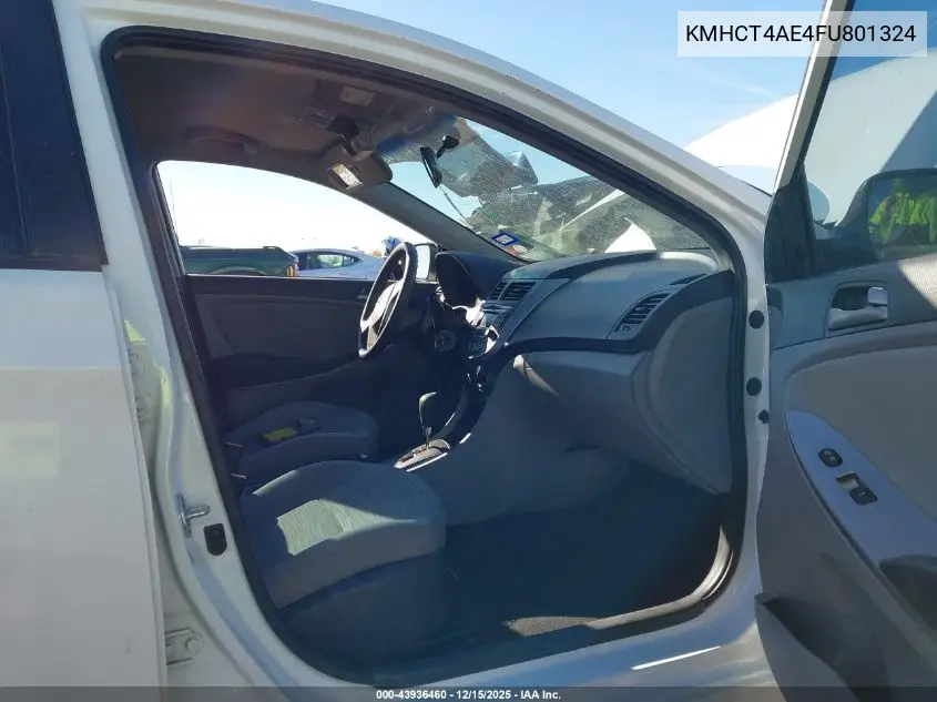 KMHCT4AE4FU801324 2015 Hyundai Accent Gls