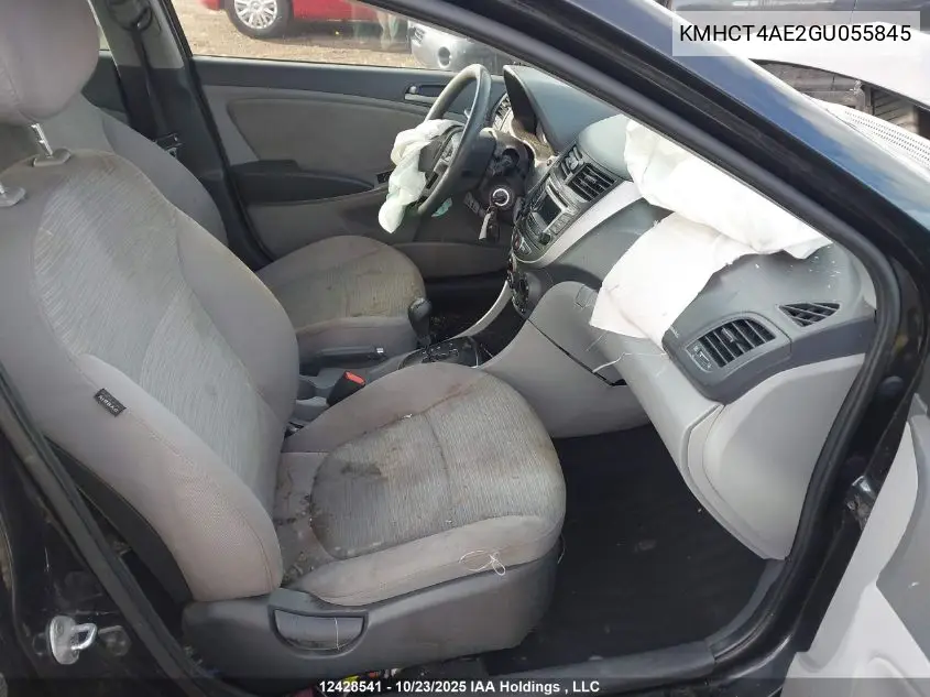 KMHCT4AE2GU055845 2016 Hyundai Accent Gl