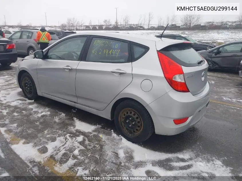 KMHCT5AE0GU299144 2016 Hyundai Accent