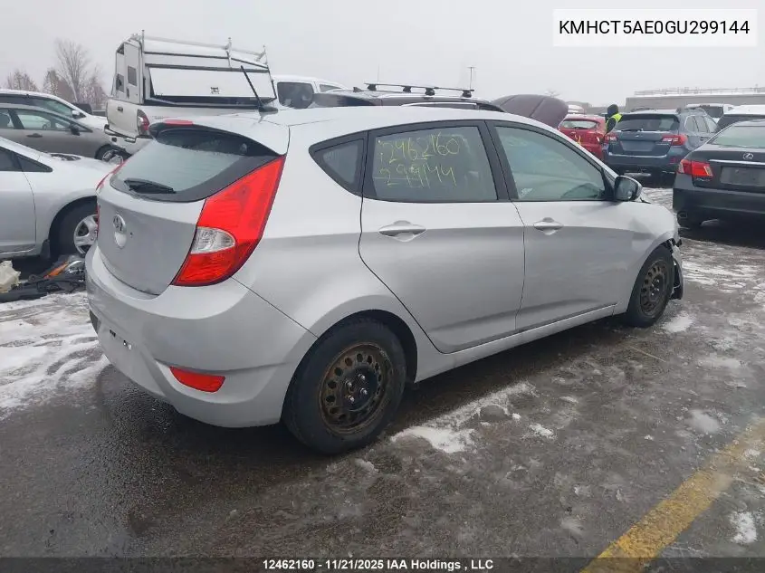 KMHCT5AE0GU299144 2016 Hyundai Accent