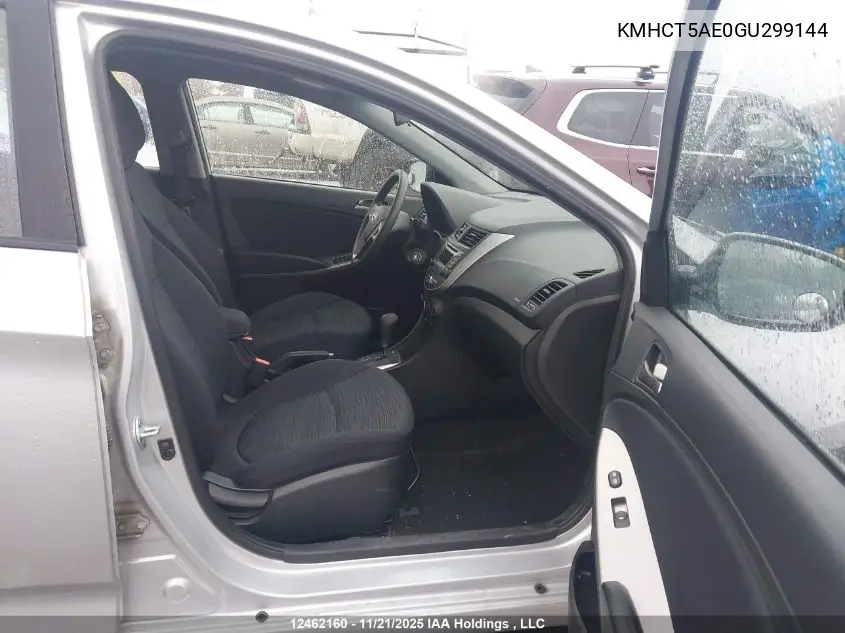 KMHCT5AE0GU299144 2016 Hyundai Accent