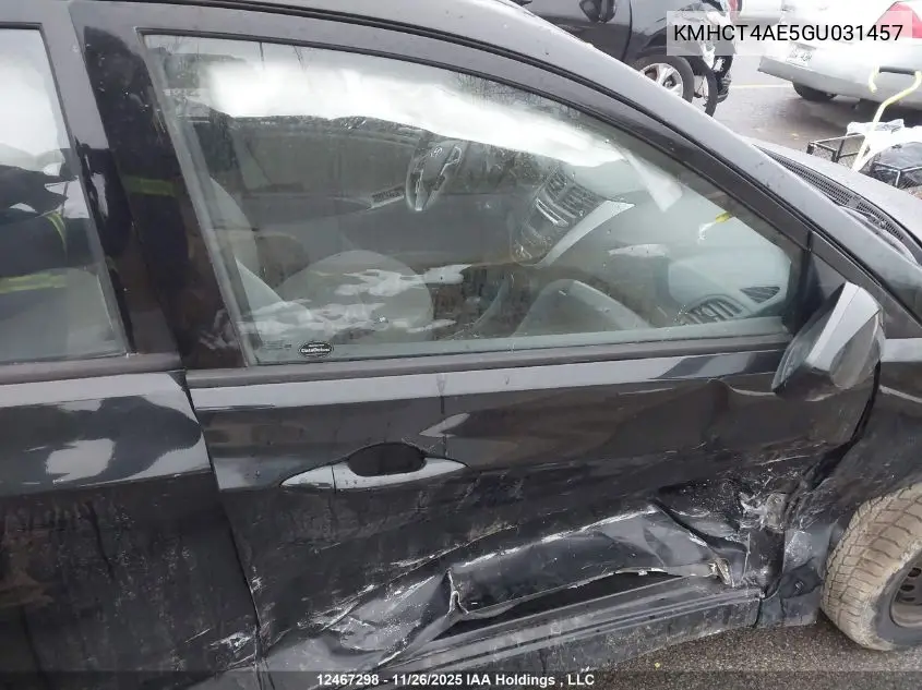 KMHCT4AE5GU031457 2016 Hyundai Accent Se