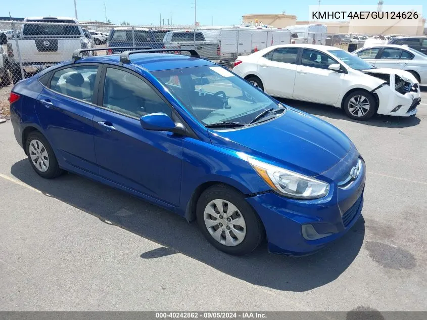 KMHCT4AE7GU124626 2016 Hyundai Accent Se