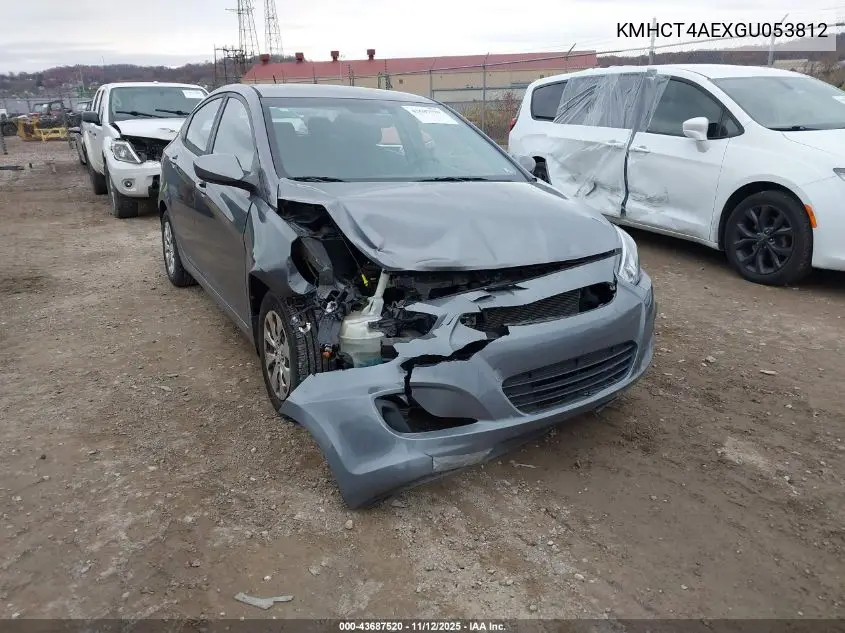 KMHCT4AEXGU053812 2016 Hyundai Accent Se