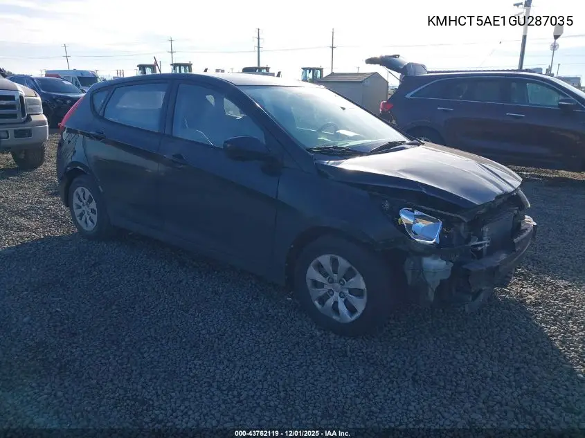 KMHCT5AE1GU287035 2016 Hyundai Accent Se