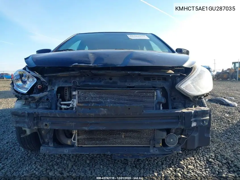 KMHCT5AE1GU287035 2016 Hyundai Accent Se