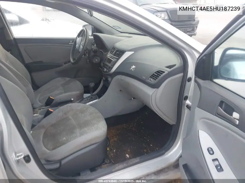 KMHCT4AE5HU187239 2017 Hyundai Accent Se