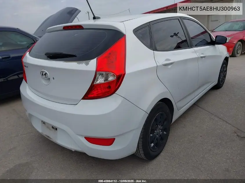 KMHCT5AE8HU300963 2017 Hyundai Accent Se