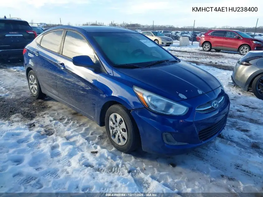 KMHCT4AE1HU238400 2017 Hyundai Accent Se