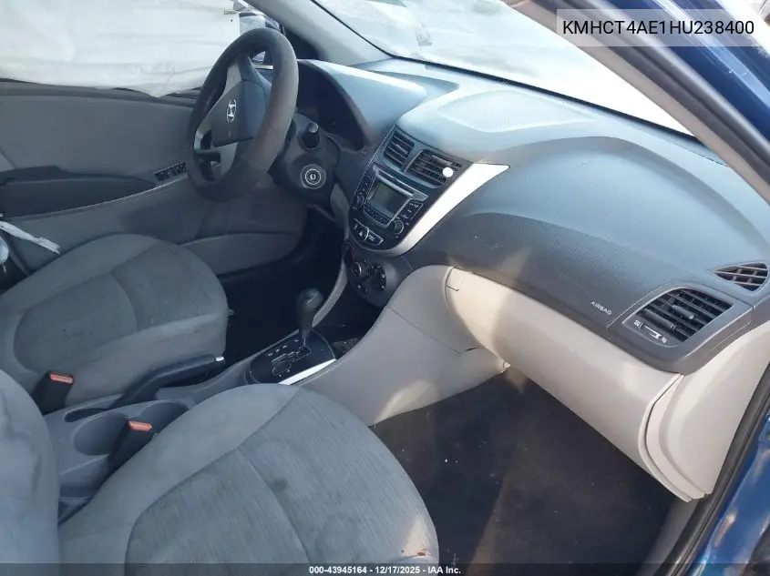 KMHCT4AE1HU238400 2017 Hyundai Accent Se