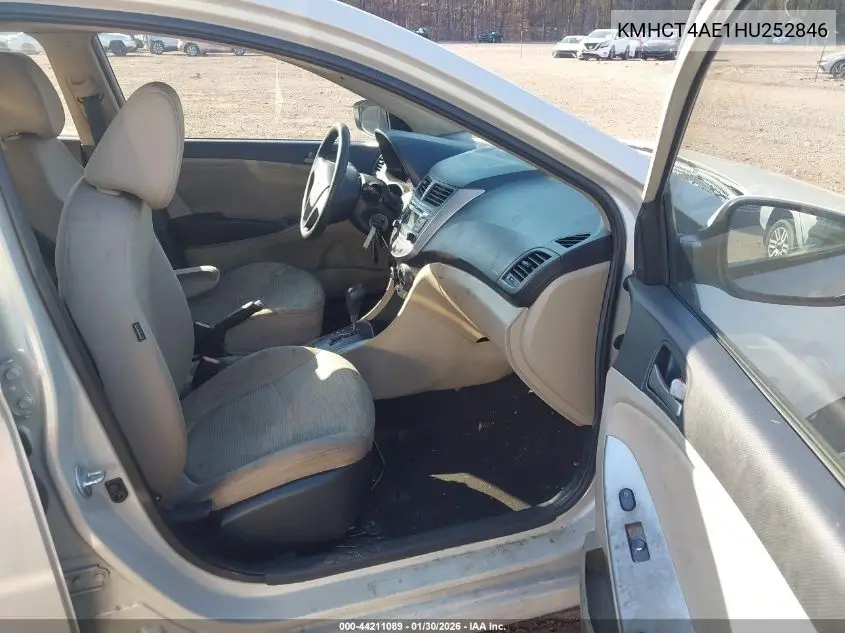 KMHCT4AE1HU252846 2017 Hyundai Accent Se