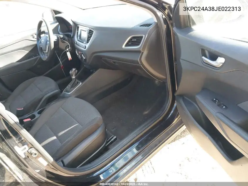 3KPC24A38JE022313 2018 Hyundai Accent Se
