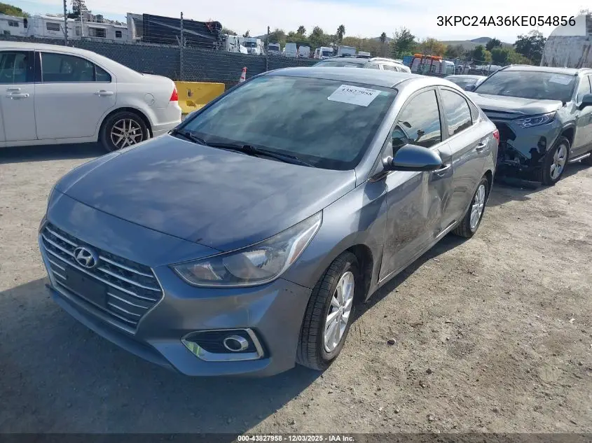 3KPC24A36KE054856 2019 Hyundai Accent Sel
