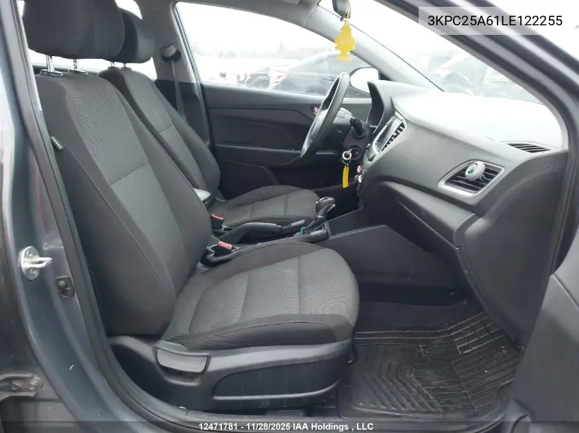 3KPC25A61LE122255 2020 Hyundai Accent Preferred Auto Ivt