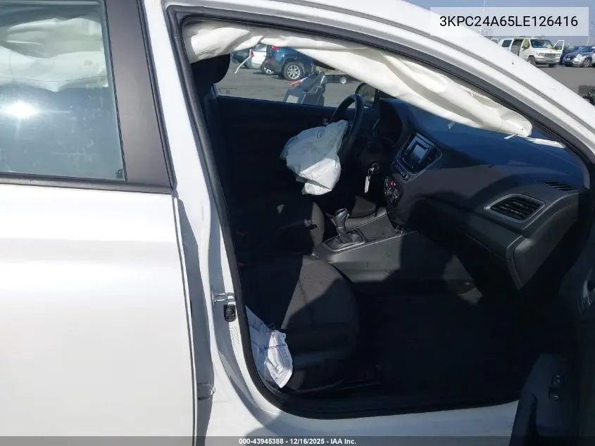 3KPC24A65LE126416 2020 Hyundai Accent Se