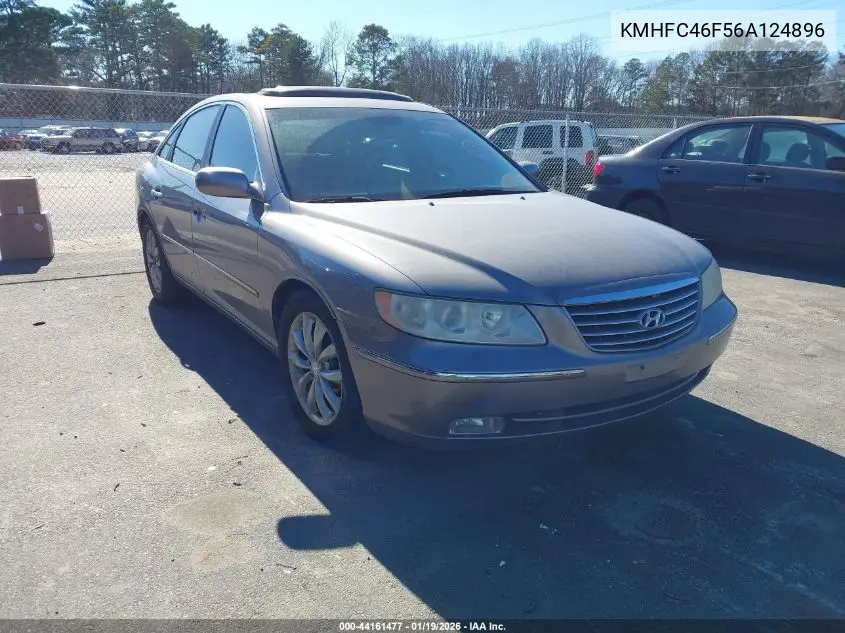 KMHFC46F56A124896 2006 Hyundai Azera