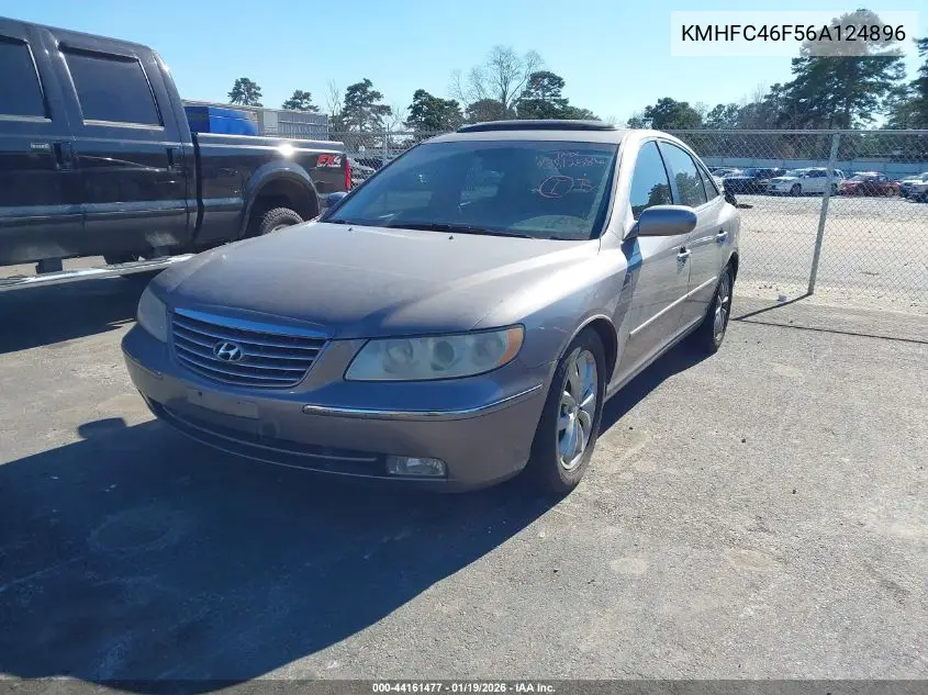 KMHFC46F56A124896 2006 Hyundai Azera