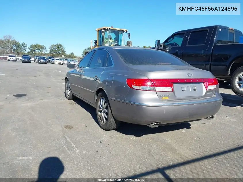 KMHFC46F56A124896 2006 Hyundai Azera
