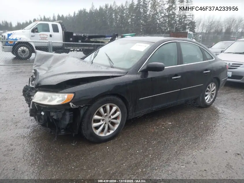 KMHFC46F37A233956 2007 Hyundai Azera Limited/Se