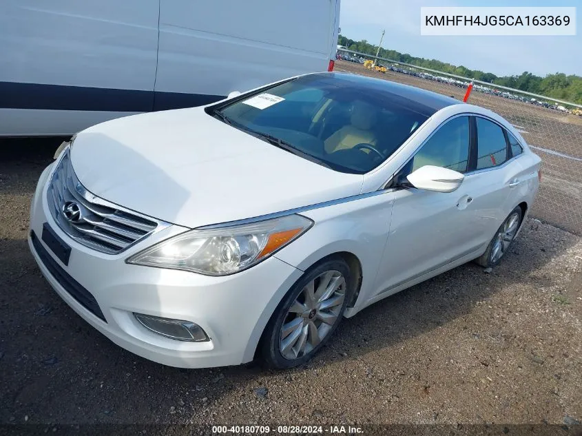 KMHFH4JG5CA163369 2012 Hyundai Azera