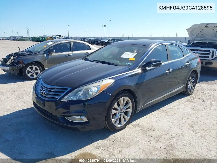 2012 Hyundai Azera VIN: KMHFG4JG0CA128595 Lot: 40299791