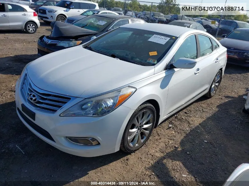 KMHFG4JG7CA188714 2012 Hyundai Azera Gls/Limited