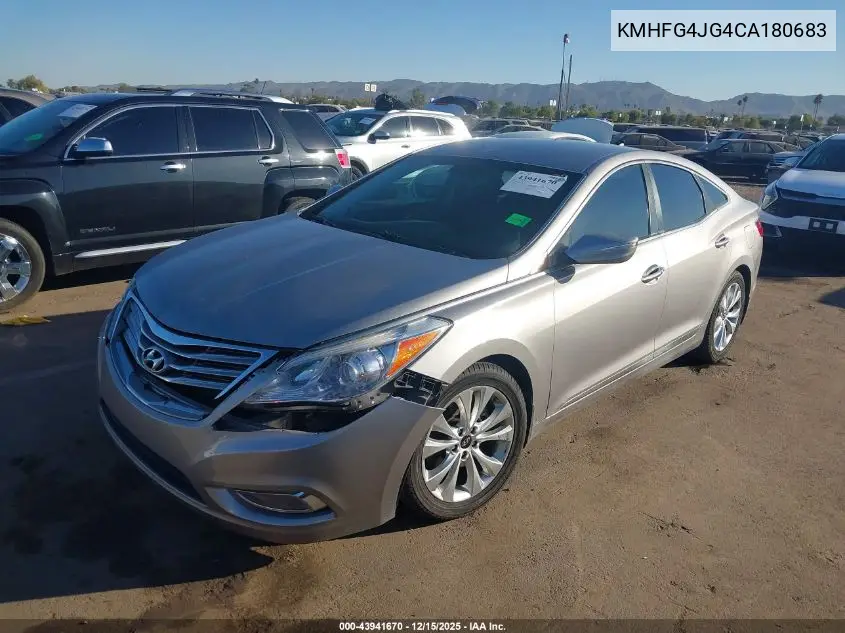 KMHFG4JG4CA180683 2012 Hyundai Azera