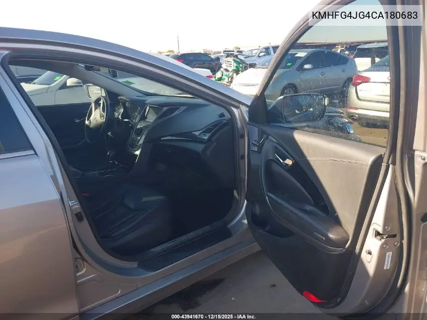 KMHFG4JG4CA180683 2012 Hyundai Azera