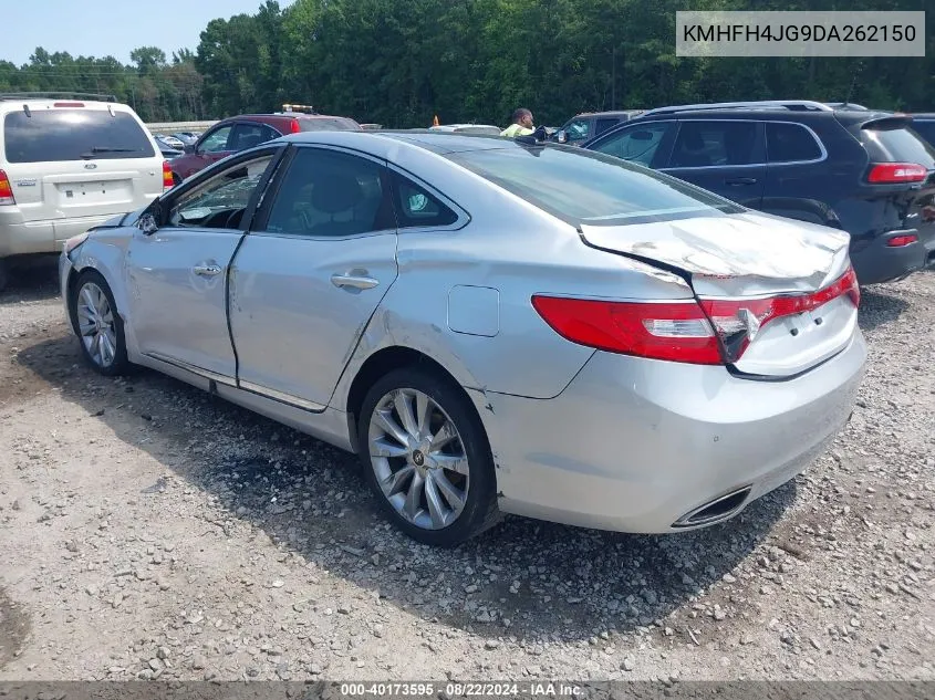 KMHFH4JG9DA262150 2013 Hyundai Azera