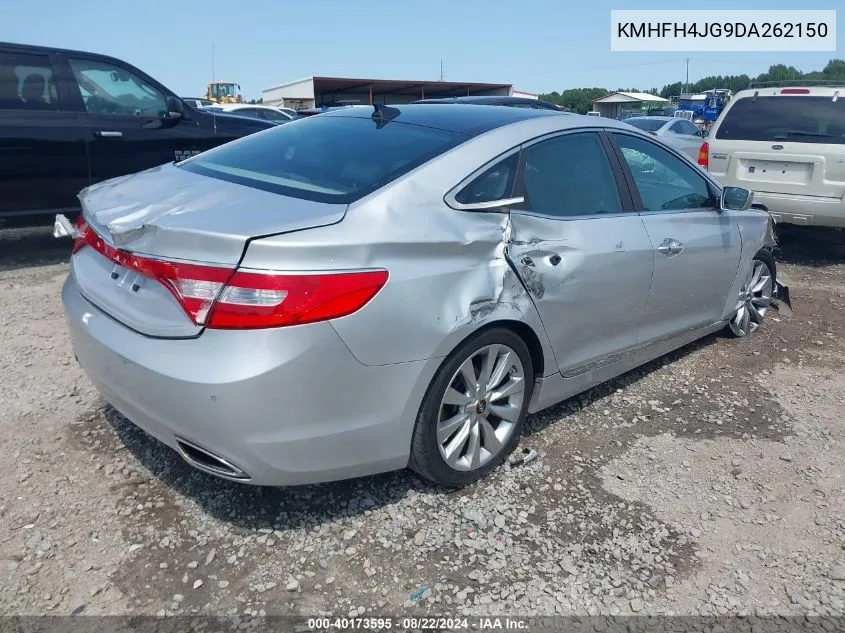 KMHFH4JG9DA262150 2013 Hyundai Azera